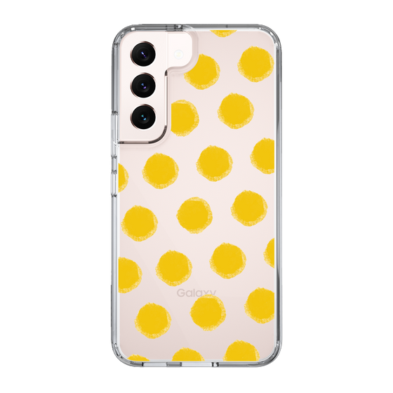 Slim Protection Case［ Original - Favorite Color Polka Dots - Yellow ］