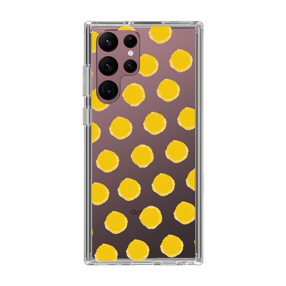 Slim Protection Case［ Original - Favorite Color Polka Dots - Yellow ］