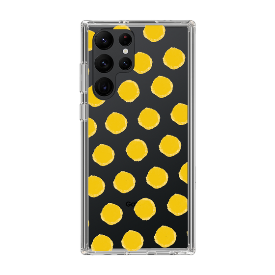 Slim Protection Case［ Original - Favorite Color Polka Dots - Yellow ］