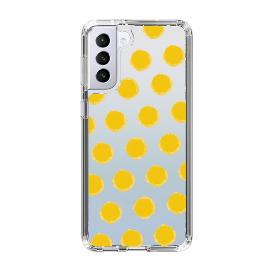 Slim Protection Case［ Original - Favorite Color Polka Dots - Yellow ］