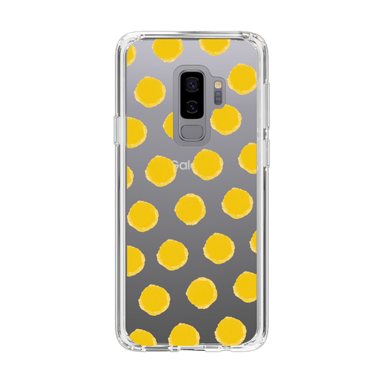 Slim Protection Case［ Original - Favorite Color Polka Dots - Yellow ］