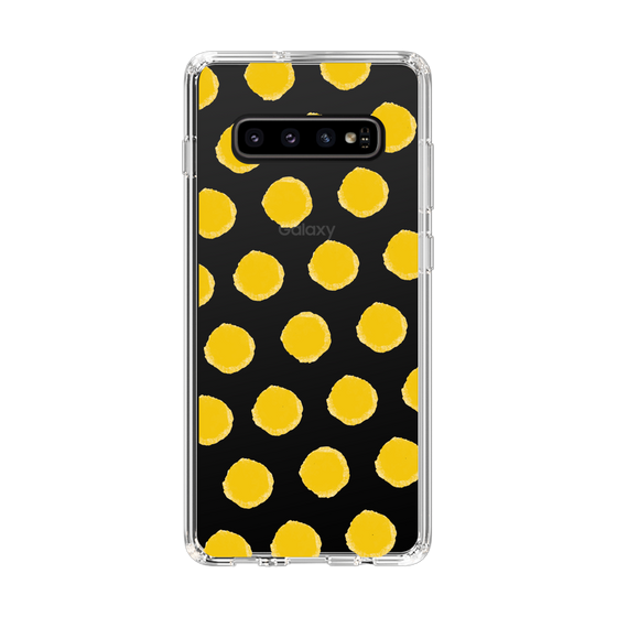 Slim Protection Case［ Original - Favorite Color Polka Dots - Yellow ］