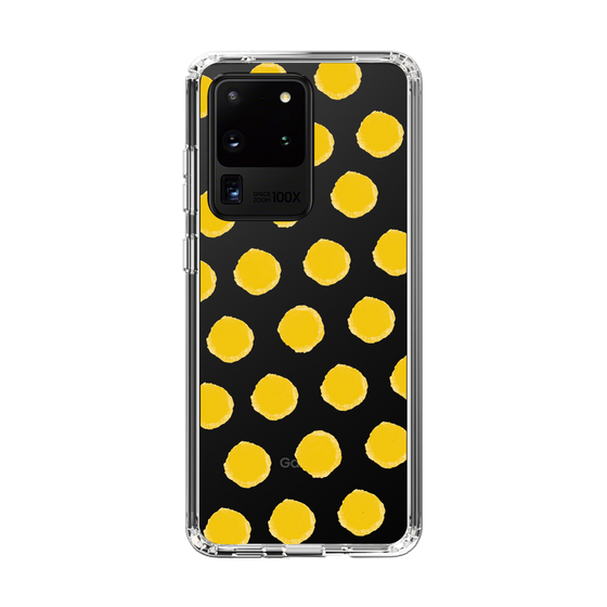Slim Protection Case［ Original - Favorite Color Polka Dots - Yellow ］