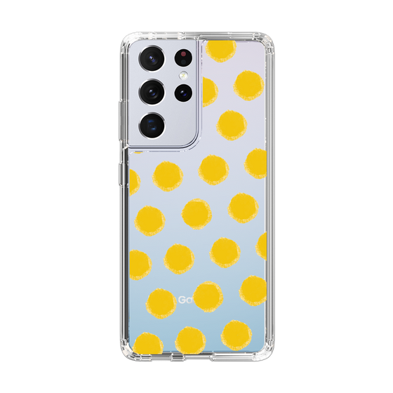 Slim Protection Case［ Original - Favorite Color Polka Dots - Yellow ］