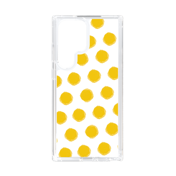 Slim Protection Case［ Original - Favorite Color Polka Dots - Yellow ］