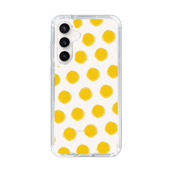 Slim Protection Case［ Original - Favorite Color Polka Dots - Yellow ］