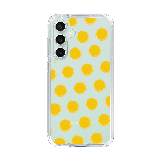Slim Protection Case［ Original - Favorite Color Polka Dots - Yellow ］