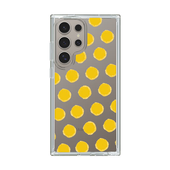 Slim Protection Case［ Original - Favorite Color Polka Dots - Yellow ］