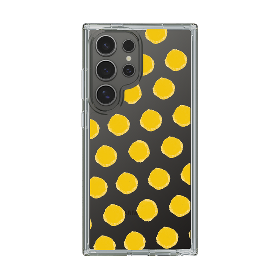 Slim Protection Case［ Original - Favorite Color Polka Dots - Yellow ］