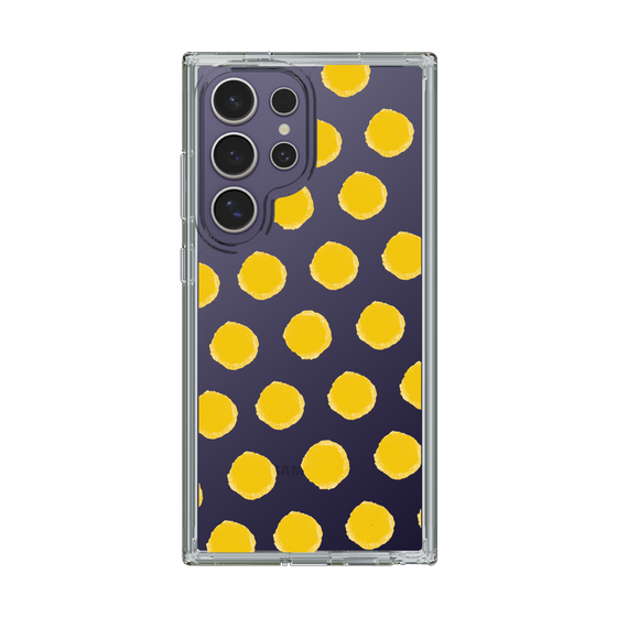 Slim Protection Case［ Original - Favorite Color Polka Dots - Yellow ］