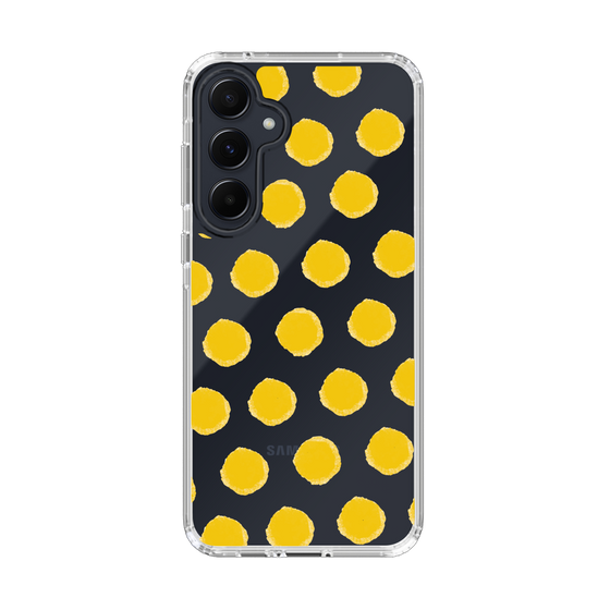 Slim Protection Case［ オリジナル - 推し色水玉 - イエロー ］