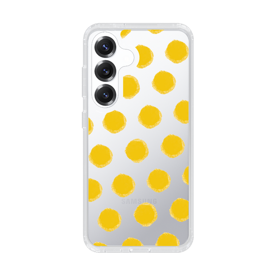 Slim Protection Case［ Original - Favorite Color Polka Dots - Yellow ］