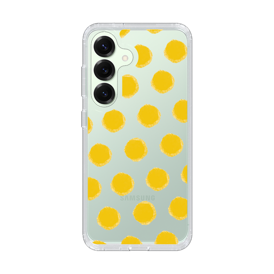 Slim Protection Case［ Original - Favorite Color Polka Dots - Yellow ］