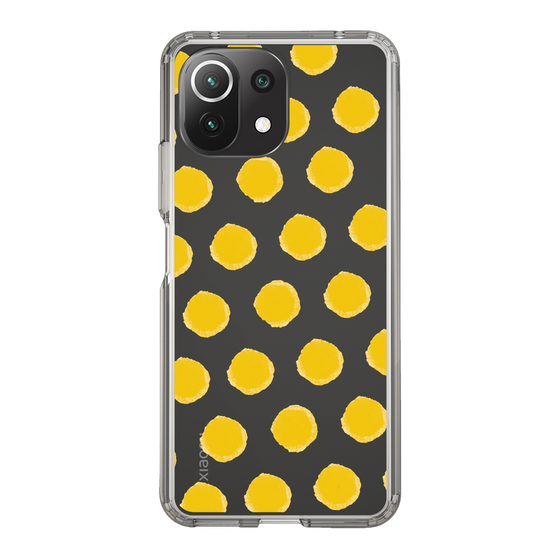 Slim Protection Case［ Original - Favorite Color Polka Dots - Yellow ］