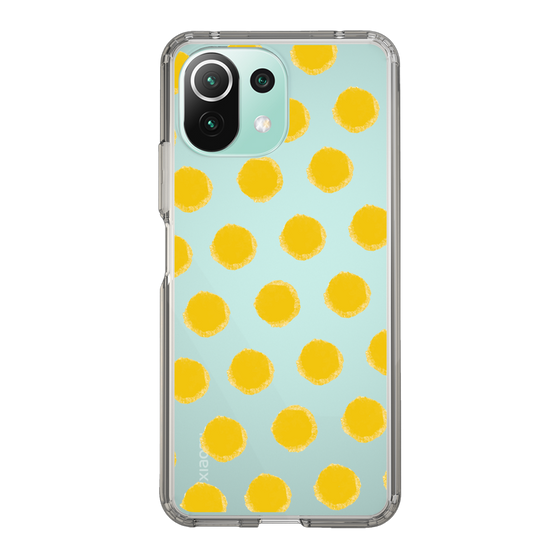 Slim Protection Case［ Original - Favorite Color Polka Dots - Yellow ］