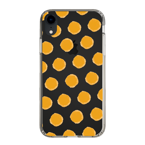 Slim Protection Case［ Original - Favorite Color Polka Dots - Orange ］