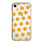Slim Protection Case［ Original - Favorite Color Polka Dots - Orange ］