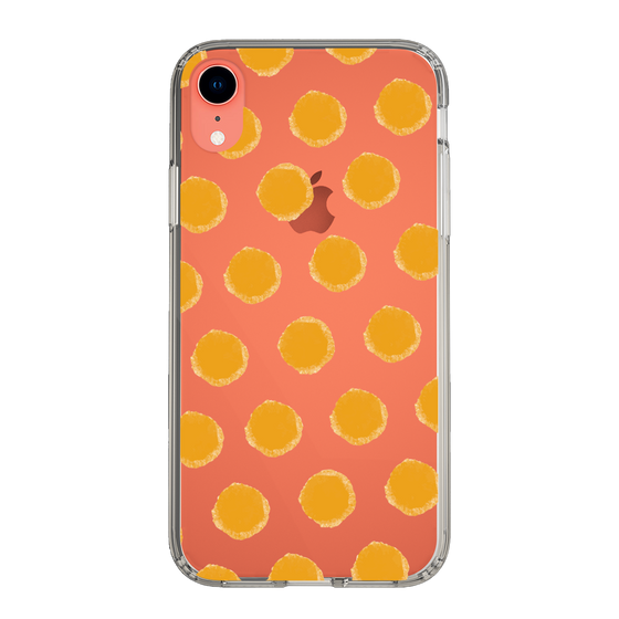 Slim Protection Case［ Original - Favorite Color Polka Dots - Orange ］