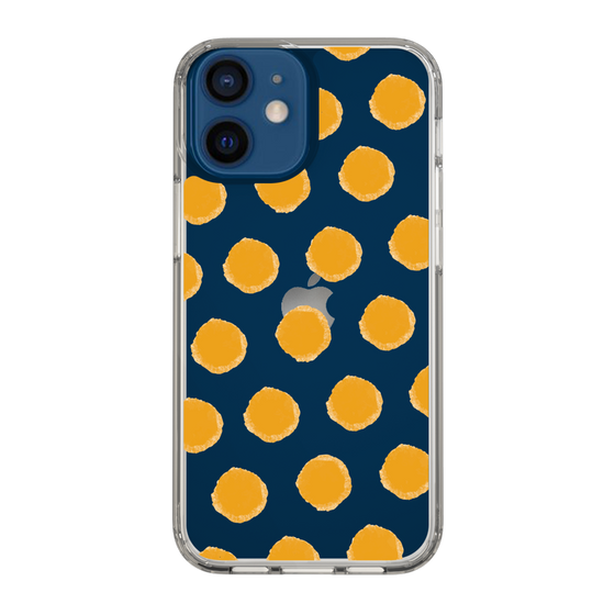 Slim Protection Case［ Original - Favorite Color Polka Dots - Orange ］