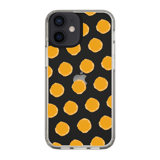 Slim Protection Case［ Original - Favorite Color Polka Dots - Orange ］