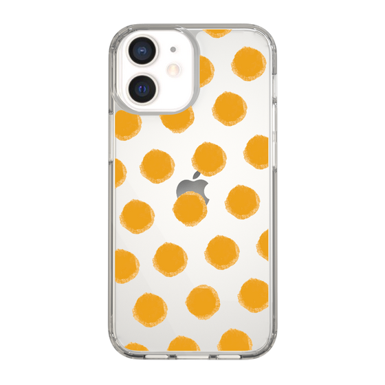 Slim Protection Case［ Original - Favorite Color Polka Dots - Orange ］