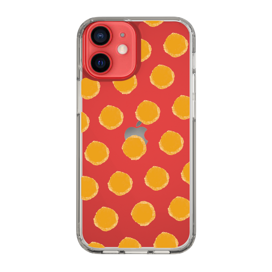 Slim Protection Case［ Original - Favorite Color Polka Dots - Orange ］