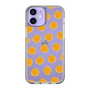 Slim Protection Case［ Original - Favorite Color Polka Dots - Orange ］