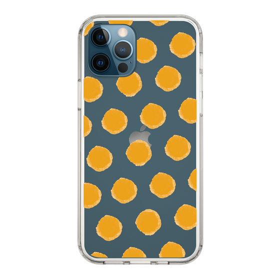 Slim Protection Case［ Original - Favorite Color Polka Dots - Orange ］