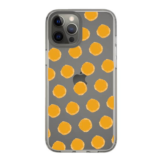 Slim Protection Case［ Original - Favorite Color Polka Dots - Orange ］