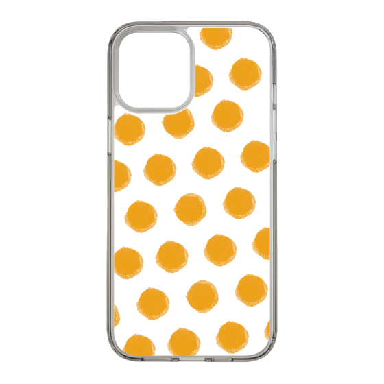 Slim Protection Case［ Original - Favorite Color Polka Dots - Orange ］