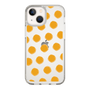 Slim Protection Case［ Original - Favorite Color Polka Dots - Orange ］