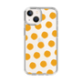 Slim Protection Case［ Original - Favorite Color Polka Dots - Orange ］