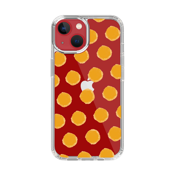 Slim Protection Case［ Original - Favorite Color Polka Dots - Orange ］