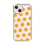 Slim Protection Case［ Original - Favorite Color Polka Dots - Orange ］