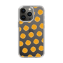 Slim Protection Case［ Original - Favorite Color Polka Dots - Orange ］