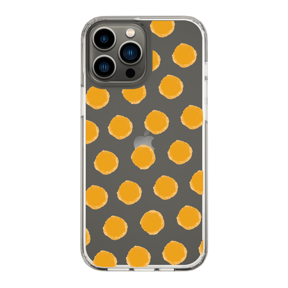 Slim Protection Case［ Original - Favorite Color Polka Dots - Orange ］