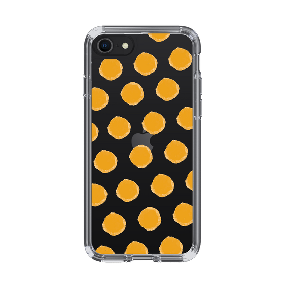 Slim Protection Case［ Original - Favorite Color Polka Dots - Orange ］