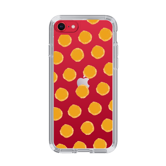 Slim Protection Case［ Original - Favorite Color Polka Dots - Orange ］