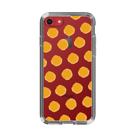 Slim Protection Case［ Original - Favorite Color Polka Dots - Orange ］