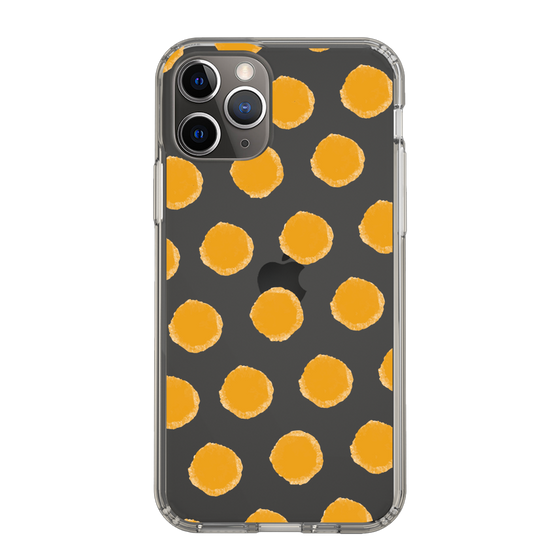 Slim Protection Case［ Original - Favorite Color Polka Dots - Orange ］