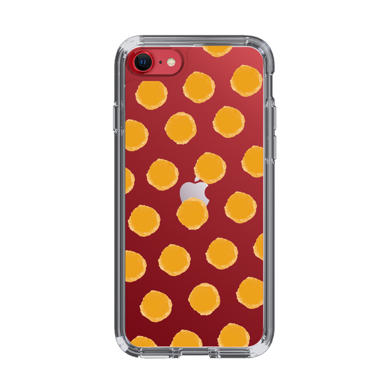 Slim Protection Case［ Original - Favorite Color Polka Dots - Orange ］