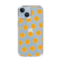 Slim Protection Case［ Original - Favorite Color Polka Dots - Orange ］