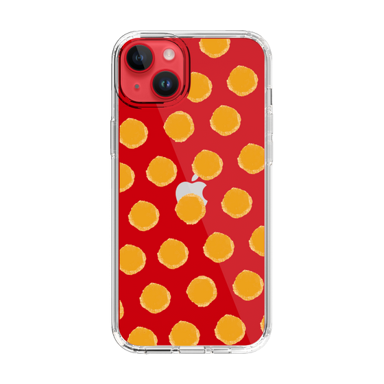 Slim Protection Case［ Original - Favorite Color Polka Dots - Orange ］