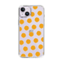 Slim Protection Case［ Original - Favorite Color Polka Dots - Orange ］
