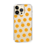 Slim Protection Case［ Original - Favorite Color Polka Dots - Orange ］