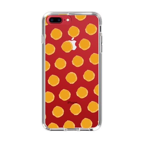 Slim Protection Case［ Original - Favorite Color Polka Dots - Orange ］