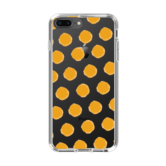Slim Protection Case［ Original - Favorite Color Polka Dots - Orange ］