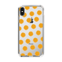 Slim Protection Case［ Original - Favorite Color Polka Dots - Orange ］