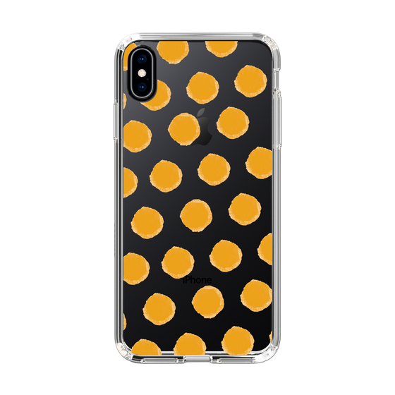 Slim Protection Case［ Original - Favorite Color Polka Dots - Orange ］