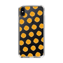 Slim Protection Case［ Original - Favorite Color Polka Dots - Orange ］
